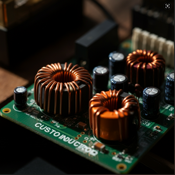 Explore our custom inductors tailored to meet diverse application needs, including wideband common mode inductors for broadband. Contact us for details.